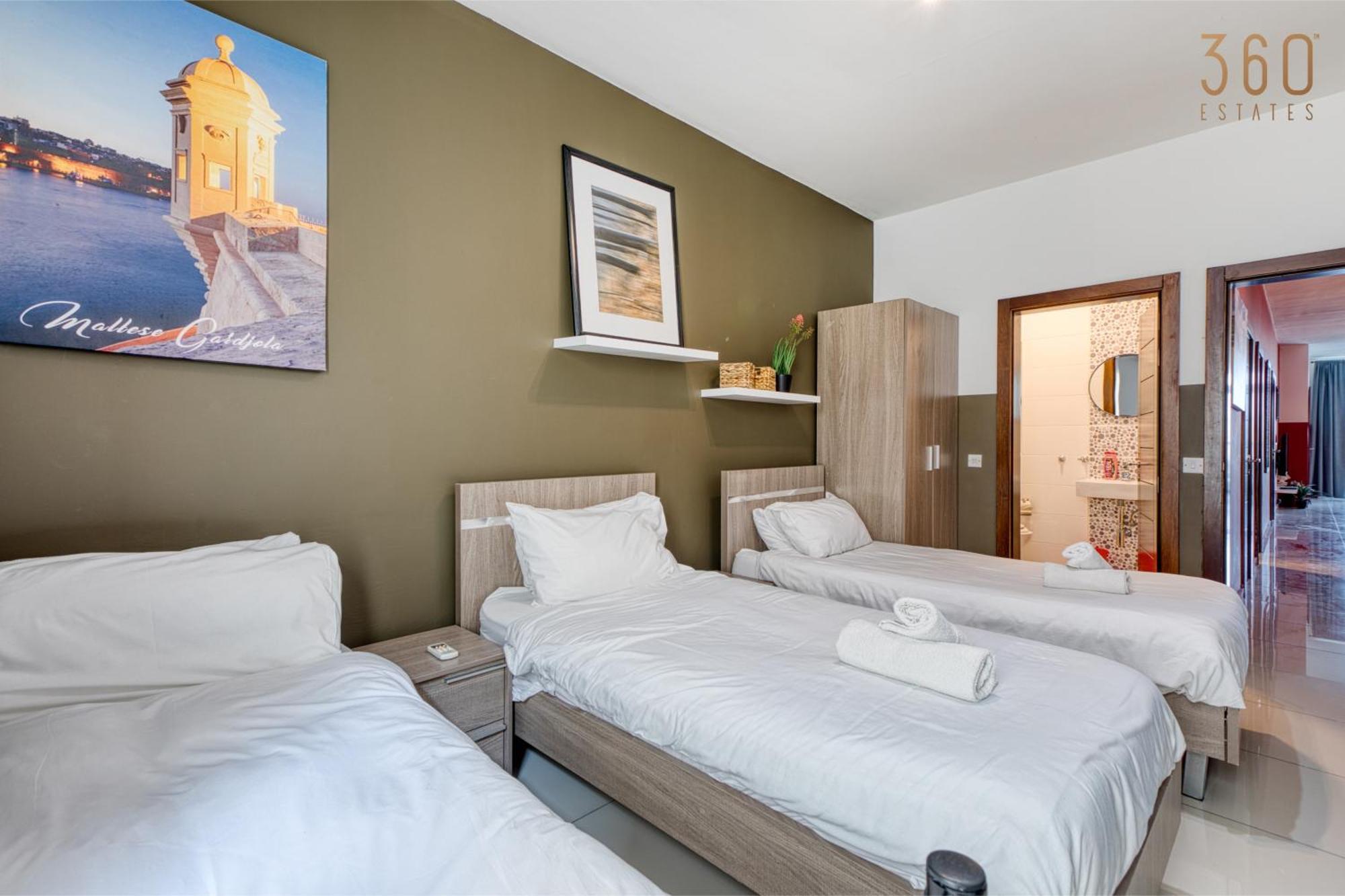 A Lovely 3 Bedroom, 3 Baths Home In The Centre Of Gzira By 360 Estates Exterior foto