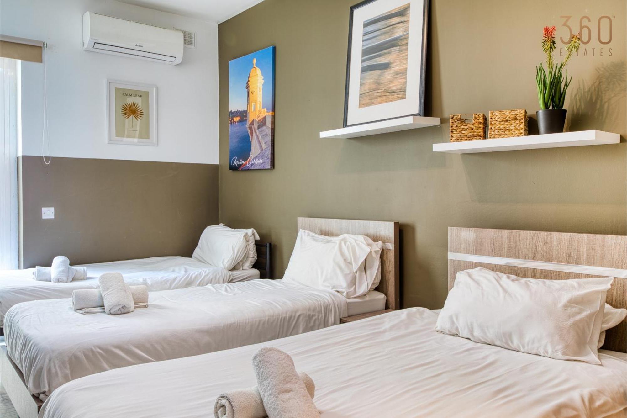A Lovely 3 Bedroom, 3 Baths Home In The Centre Of Gzira By 360 Estates Exterior foto
